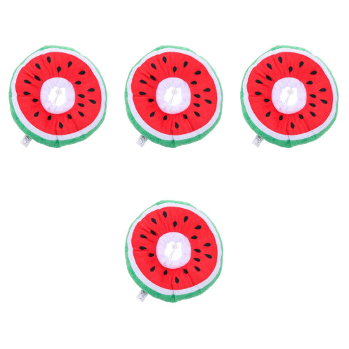 4Pcs Polyester Cat Recovery Collar With Watermelon Design 2