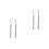 4 Pcs Adjustable Stainless Steel Telescoping Clip Holder 5