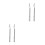 4 Pcs Adjustable Stainless Steel Telescoping Clip Holder 7