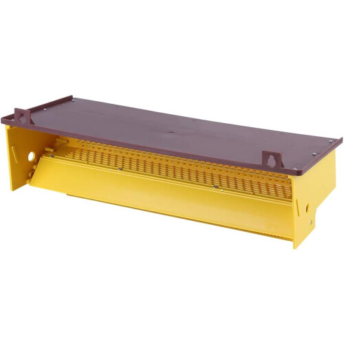 Removable Yellow Plastic Pollen Trap For Beekeeping With Ventilated Pollen Tray Plastic Beekeeping Tool 2
