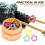 One Set Flower Shaped Knitting Markers For Diy Handcrafts 9