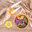 One Set Flower Shaped Knitting Markers For Diy Handcrafts 10