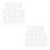 50 Pcs Disposable Vomit Bags White For Sickness 2