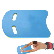 EVA Swimming Aid Exercise Training Board 44x29cm Blue Kickboard with Handles for Pool Exercise Swim Training Equipment