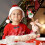 4 Pcs Christmas Silicone Spatula With Wooden Handle For Baking 4