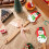 4 Pcs Christmas Silicone Spatula With Wooden Handle For Baking 5