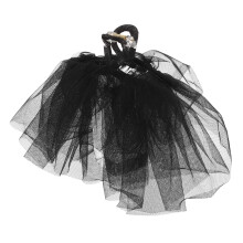 Women Wedding Hair Accessory Gauze Veil Hairpin Bridal Hairclip Holder