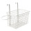 3Pcs White Cupboard Door Hanging Storage Rack For Kitchen Bathroom 1
