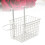 3Pcs White Cupboard Door Hanging Storage Rack For Kitchen Bathroom 10