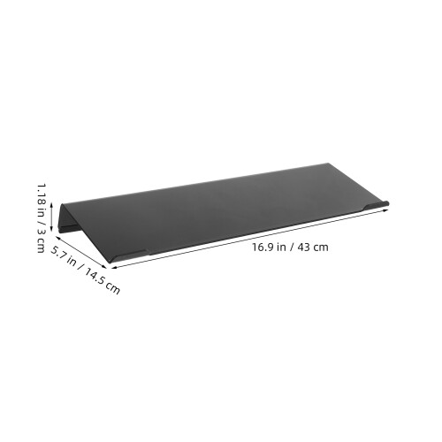 Keyboard Riser: Ergonomic Acrylic Stand With Anti-Slip Base 1