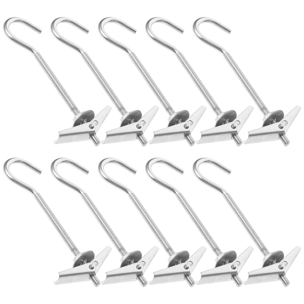 48 Pcs Ceiling Hooks Heavy Duty Metal Toggle Wing Bracket 033578328641