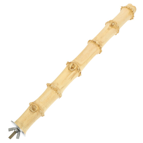 3Pcs Parrot Perch Bird Cage Bamboo Standing Chewing Stick Toy 2