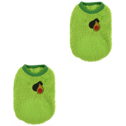 2 Pcs Pet Winter Clothes Warm Breathable Rabbit Apparel 2