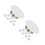 16 Pcs Sprinkler Cover Plate Flat Escutcheon Replacement 7