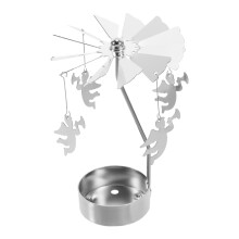 3Pcs Rotating Tea Light Candle Holder For Wedding Party