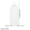 2Pcs Squeeze Bottle For Ketchup Salad Dressing Jam 1000ml 10