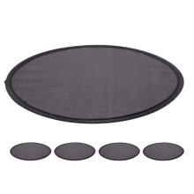 75 Pcs Foldable Handheld Round Fan For Outdoor Games And Daily Use