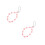 2Pcs Bead Phone Strap Flower Charm Wristlet 9