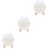 3Pcs Small Pet Indoor Hideout For Hamster And Hedgehog Sleeping 5