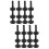 24 Pcs Cymbal Sleeves With Flange Base For Drum Kit 7
