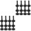 24 Pcs Cymbal Sleeves With Flange Base For Drum Kit 3
