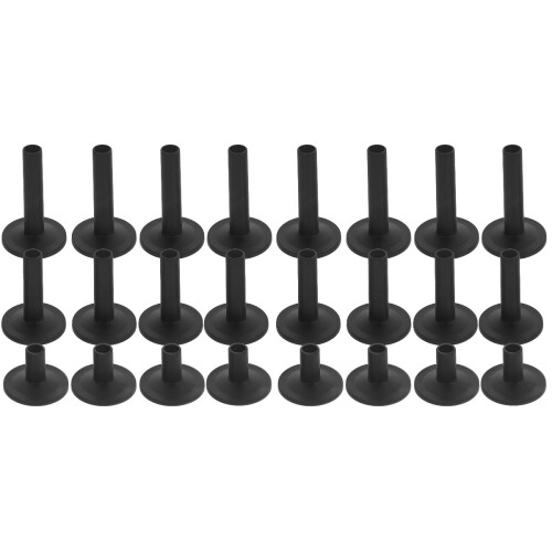 24 Pcs Cymbal Sleeves With Flange Base For Drum Kit 1