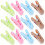 36 Pcs Plastic Clothespins Solid Color Windproof Laundry Clips 1