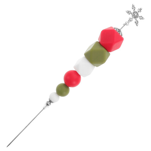 4Pcs Christmas Colorful Needle For Sugar Craft Cake Decorating 2