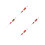 4Pcs Christmas Colorful Needle For Sugar Craft Cake Decorating 6