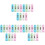 36 Pcs Plastic Clothespins Solid Color Windproof Laundry Clips 5