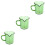 3Pcs Glass Measuring Cup Milk Coffee Drinking Mug 5