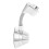 5Pcs Shower Head Holder Wall Mounted Suction Cup Bracket No Punching 3