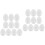 20 Pcs Diy Egg Shaped Foam Painting Models 6