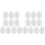 20 Pcs Diy Egg Shaped Foam Painting Models 4