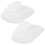 6Pcs White Plastic Floating Wall Shelves with Speaker for Home Storage 3
