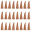 150Pcs Natural Sandalwood Grain Incense Cones Fragrant Backflow 9