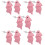 5 Pairs Animal Shape Ear Studs Creative Trendy Ear Decoration 8
