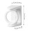 4Pcs Rotatable Curtain Rod Brackets Telescopic Adhesive Hooks 2