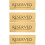 4 Pcs Acrylic Reserved Seats Sign For Restaurant Wedding 7