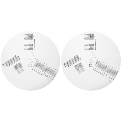 2Pcs Professional Anti-Sliding Vinyl Record Pickup Calibration Tool 1