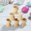10Pcs Wooden Egg Holder Kitchen Storage Tray For Refrigerator Tabletop 9