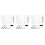 3 Sets Wall-Mounted Acrylic Memo Board Transparent Message Board 6