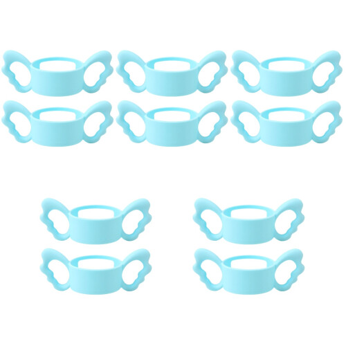 10 Pcs Silicone Baby Bottle Handle Grips Replacement 2