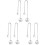 3Pcs Silver Long Pearl Drop Earrings For Women 2