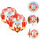 8 Pcs Chinese New Year Window Clings Rabbit Decals 2023 10