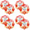 8 Pcs Chinese New Year Window Clings Rabbit Decals 2023 5