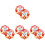 8 Pcs Chinese New Year Window Clings Rabbit Decals 2023 2