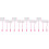 6 Pcs Handheld Aquarium Scoop Net Pink Fine Mesh Long Plastic Handle 3