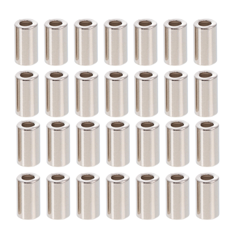 100 Pcs Drawstring Cord Lock Alloy Rope Ends Bell Stopper 3363175232810