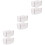 6 Pcs Stackable Plastic Water Bottle Storage Rack For Kitchen Cabinet 7